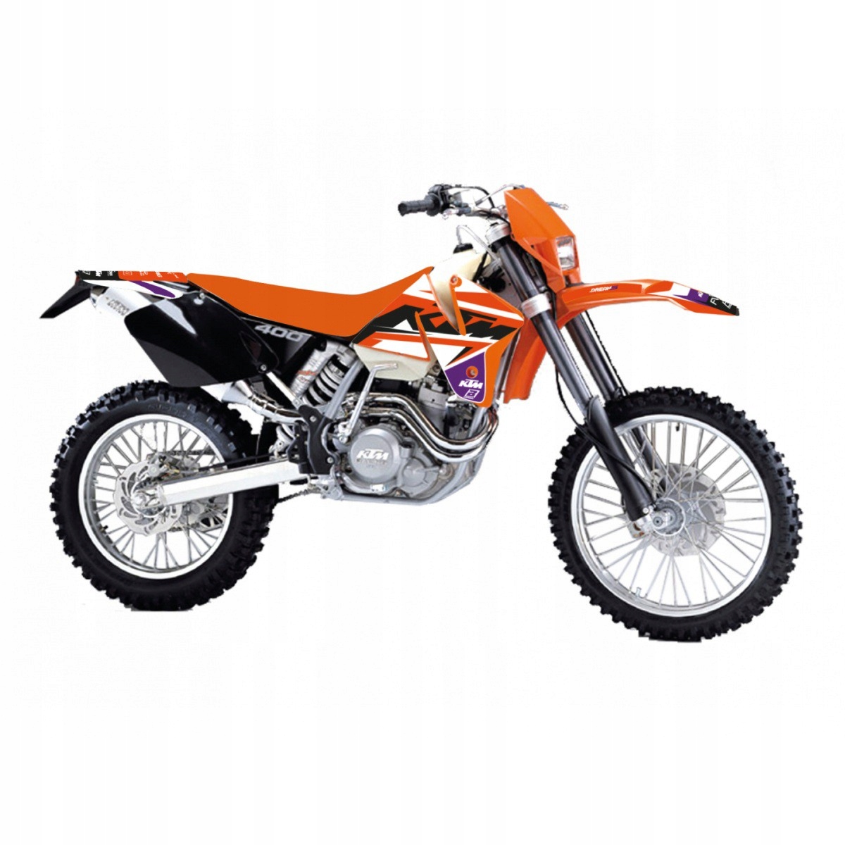 Blackbird Sada Nálepiek (oklein) Ktm Sx/sx-f '98-'00, Exc/exc-f '98-'00