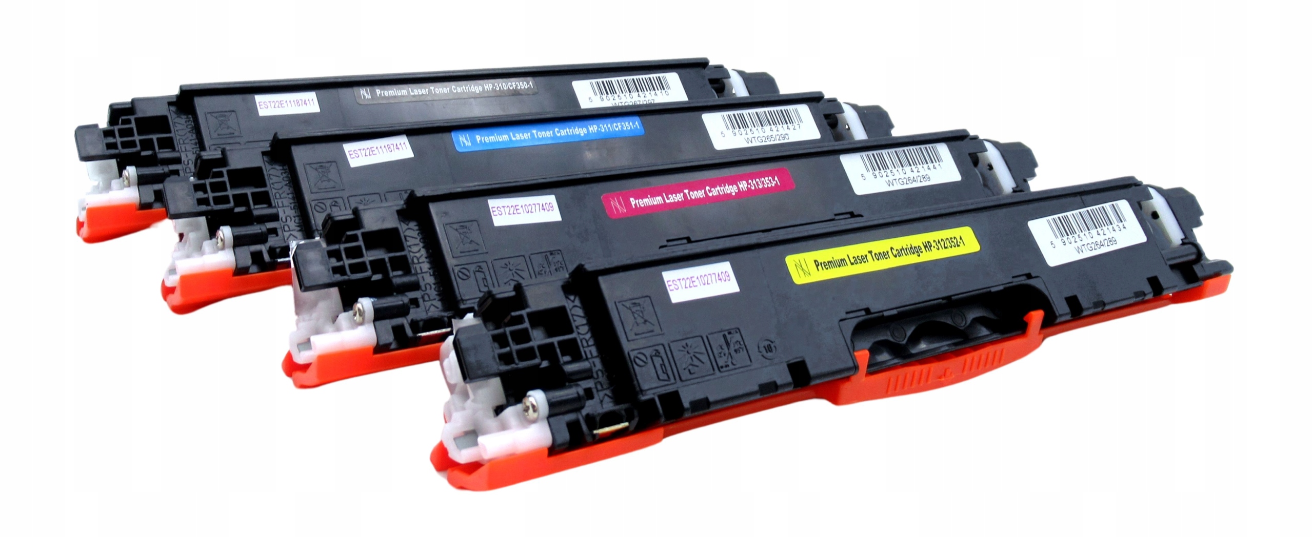 130A - 4x Toner do HP 130A Laserjet Pro MFP M176n M176nw M177fw M177fn Kod producenta HP-CF350BOX