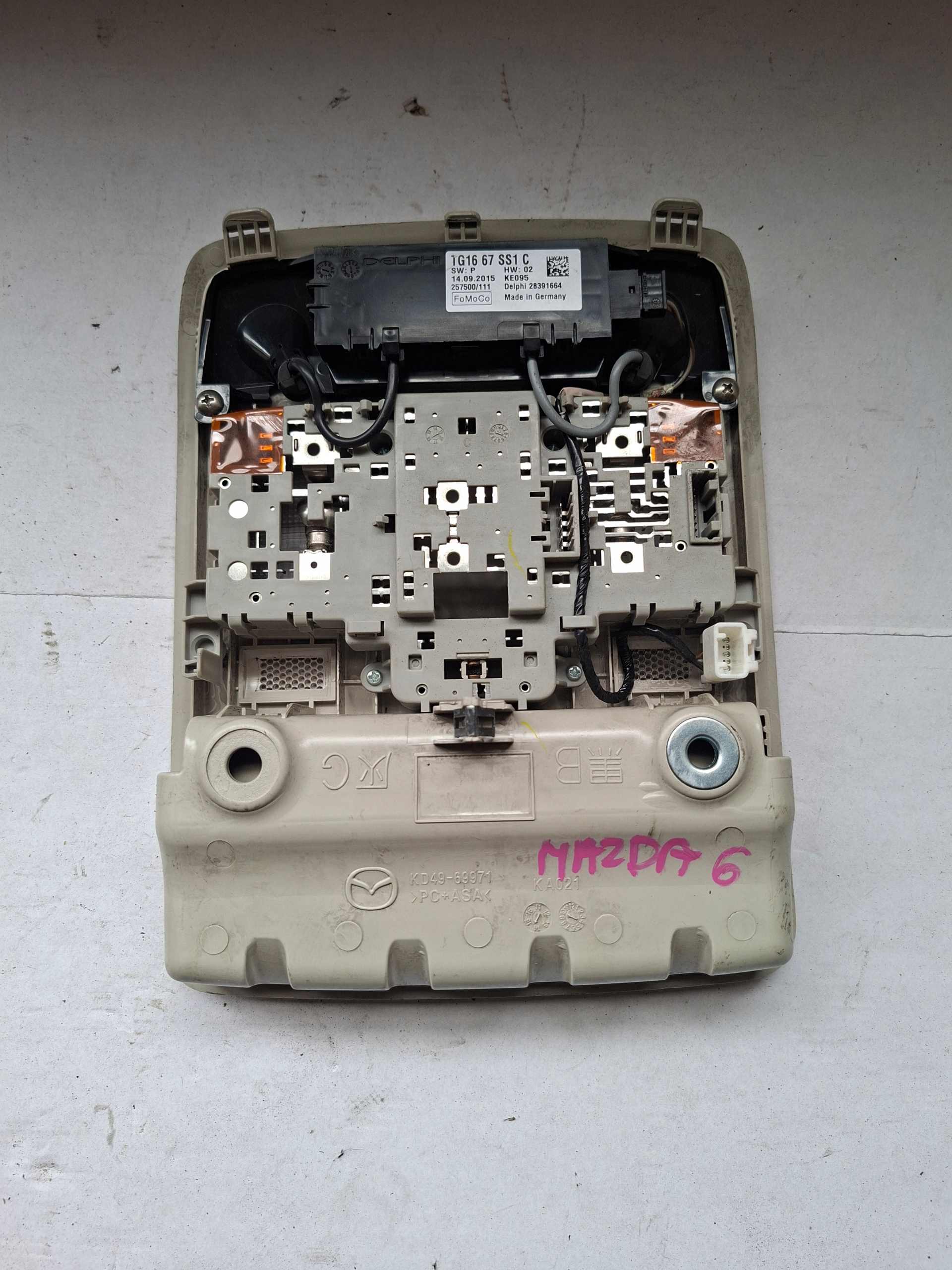 light PODSUFITOWKI MAZDA 6 28391664