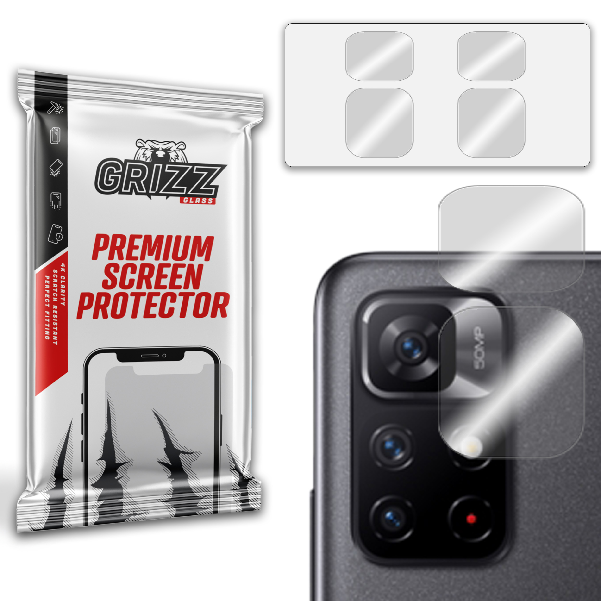 

2x Szkło hybrydowe na aparat do Redmi Note 11S