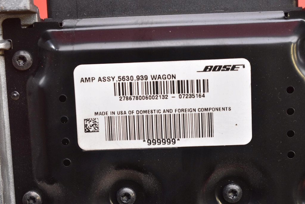 amplifier AUDIO BOSE 5630939 ALFA ROMEO 159 05-11