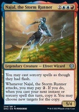 Najal, the Storm Runner Dominaria United