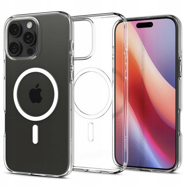 Spigen Liquid Crystal Mag iPhone 16 Pro 6,3" Magsafe křišťálově čistý ACS08389