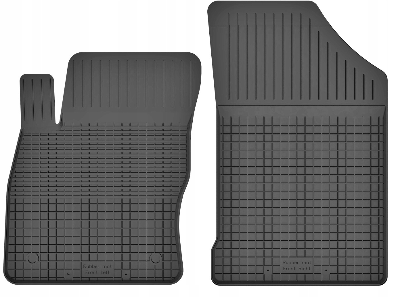 Dywaniki gumowe wycieraczki na przód do Fiat Doblo I 2000-2009