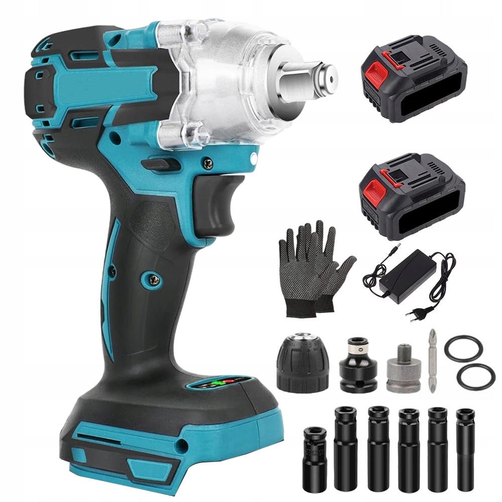 Elektrický Bezkartáčový Rázový Utahovák 3200 Ot/min S Kufrem Na Nářadí
