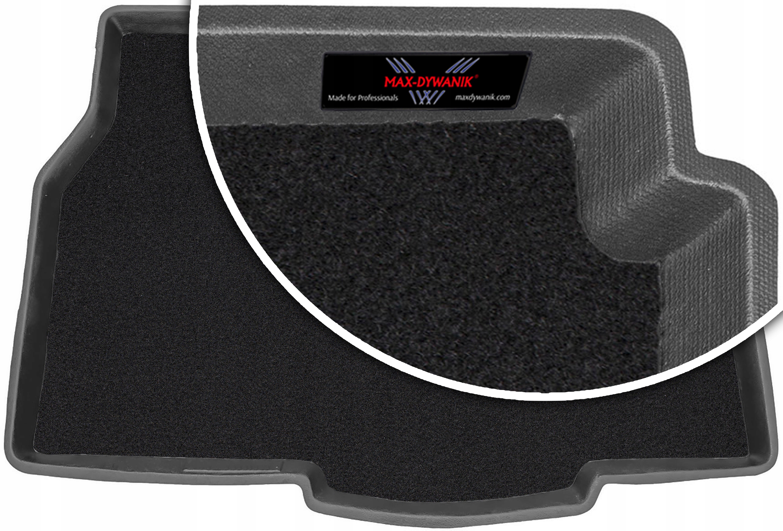 Opel Astra III H Hb 2003-2014 Koberec do zavazadlového prostoru s velurovou podložkou