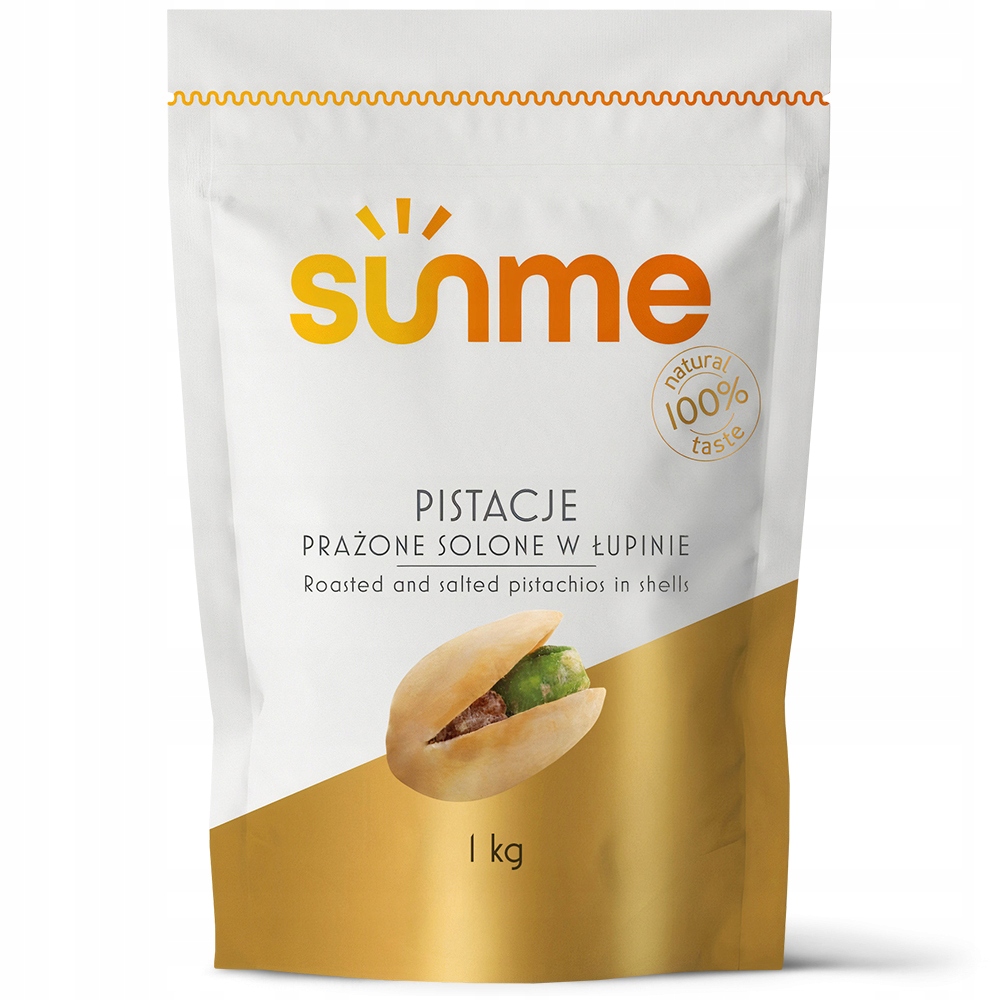 Sunme Pražené pistácie solené ve skořápce Kvalita 1 kg