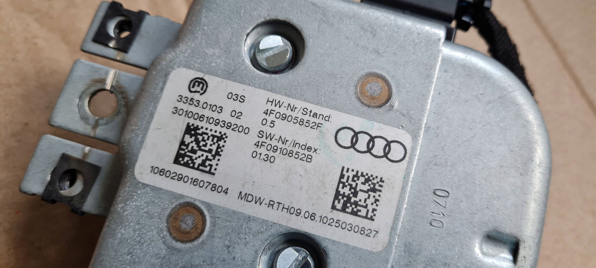 A6 C6 LIFT blocking steering wheel steering wheel 4F0905852F Q7 4L