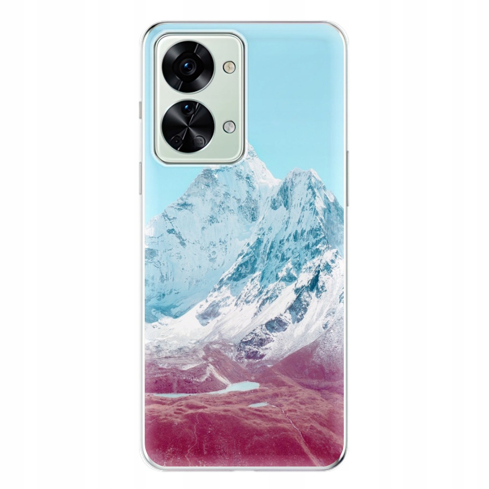 Silikonowe etui iSaprio Highest Mountains 01 do OnePlus Nord 2T 5G