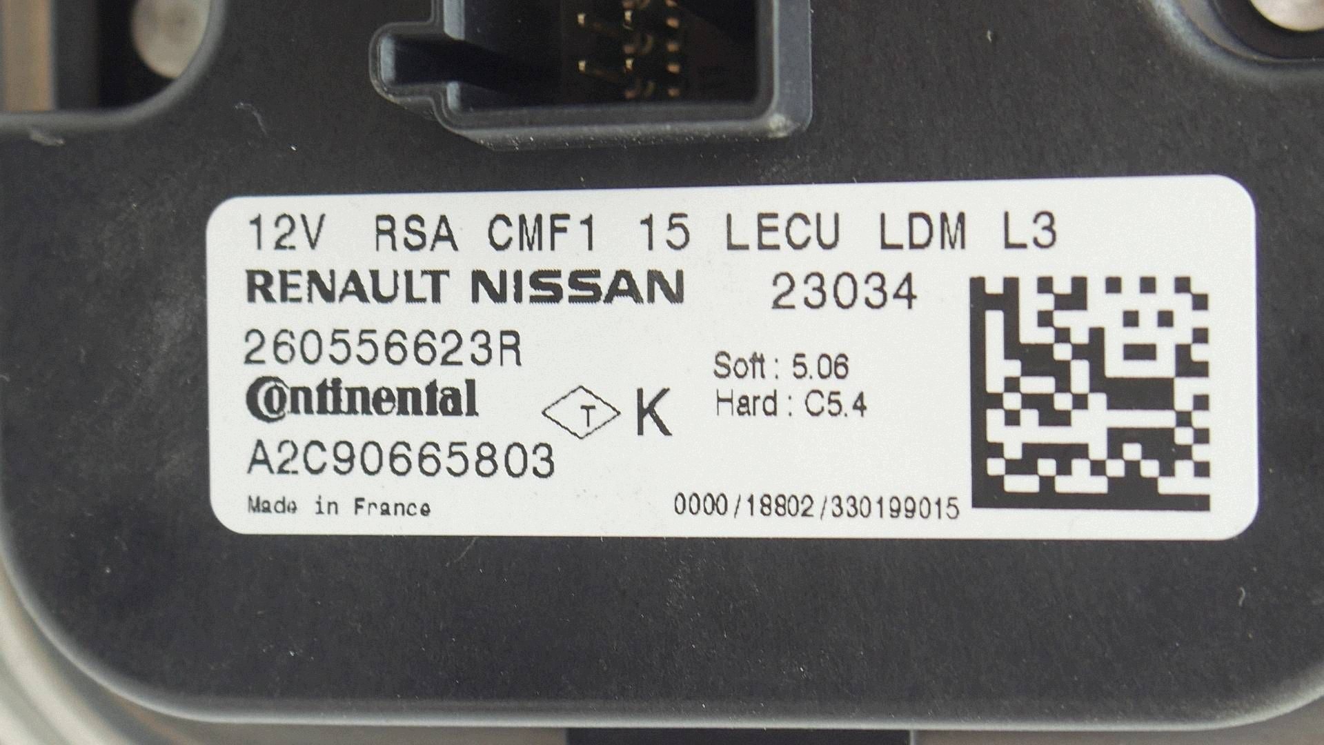 Centralina modulo LED RENAULT CLIO V 260556623R