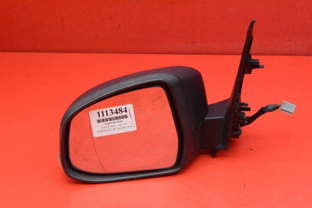 mirror left black, EU 024440 FORD FOCUS MK2 LIFT 08-11 6 PIN