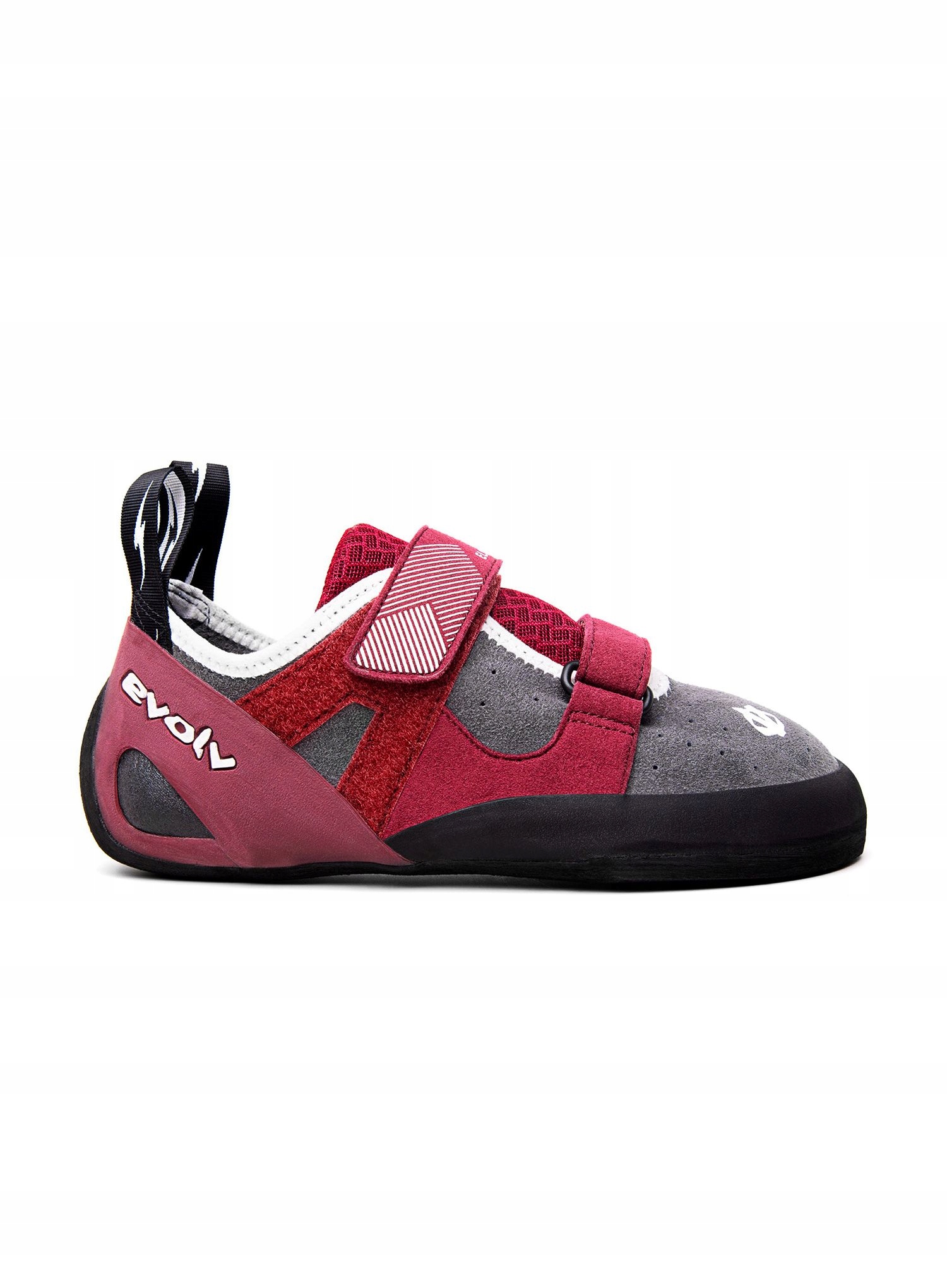 Lezecké boty Evolv Elektra šedá/merlot Uk 6 (39,5)