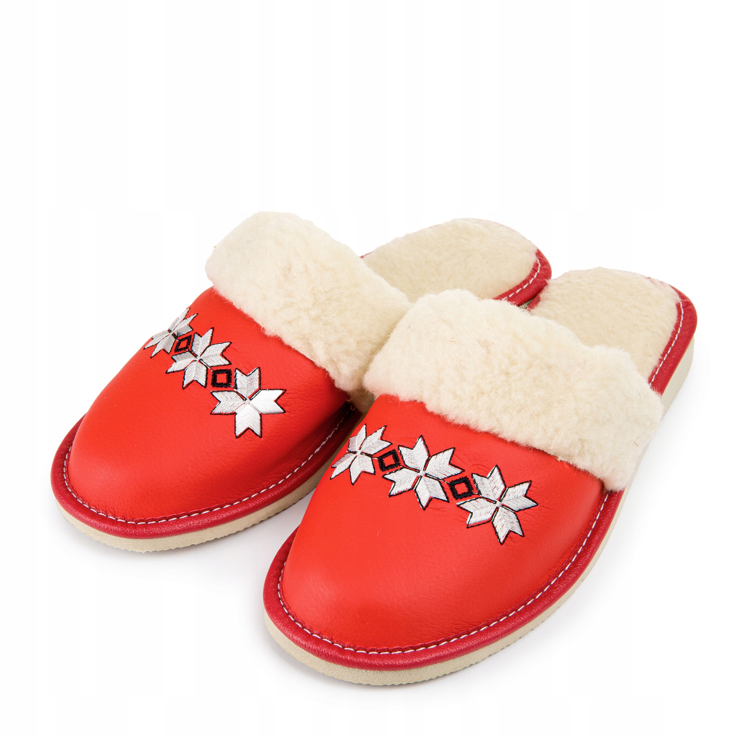 

Kapcie Domowe Damskie z Futerkiem Ciepłe Klapki