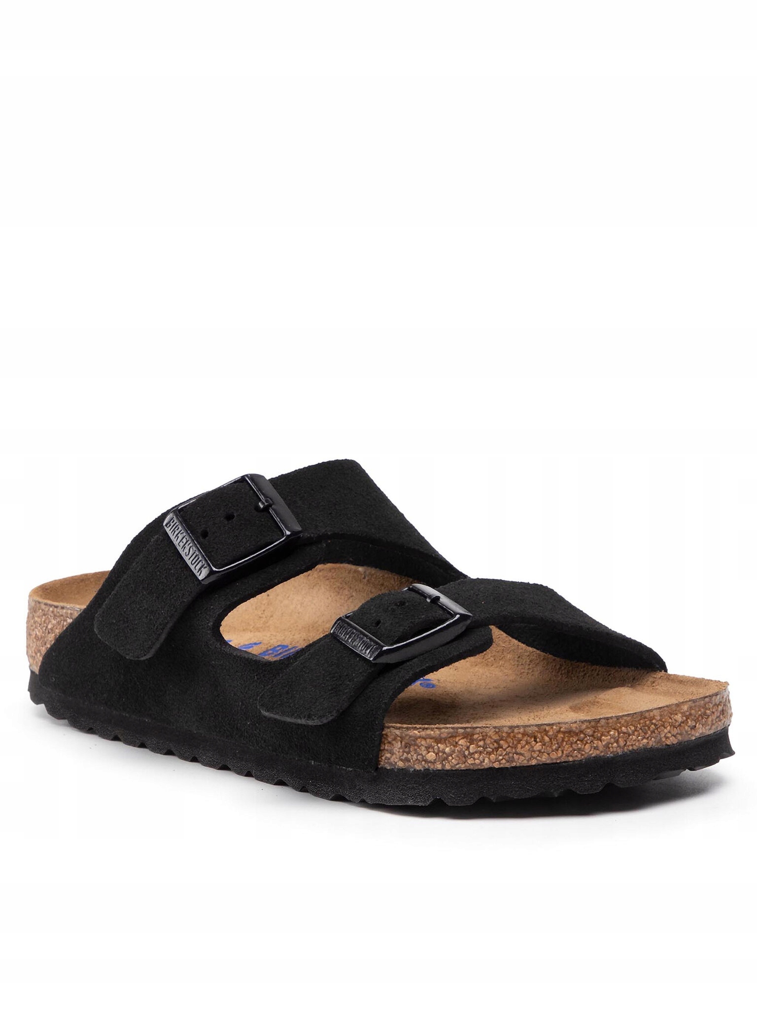 Birkenstock Pánské Pantofle Černé, Přírodní Kůže S Přezkami 45 6AB