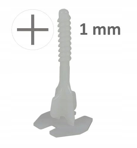 

Śruba kształt + TwistLevel system poziomowania 1mm