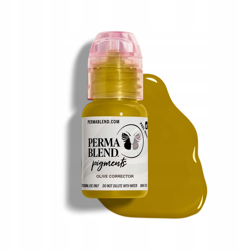 Pigment pro permanentní make-up Perma Blend Olive Corrector 15 ml