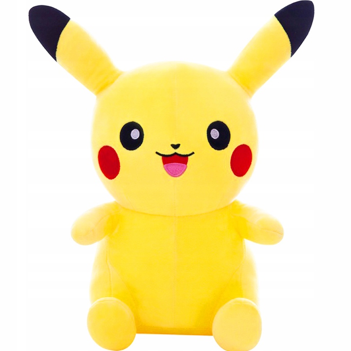 DUŻA MASKOTKA DUŻY POKEMON PIKACHU PIKACZU 35cm