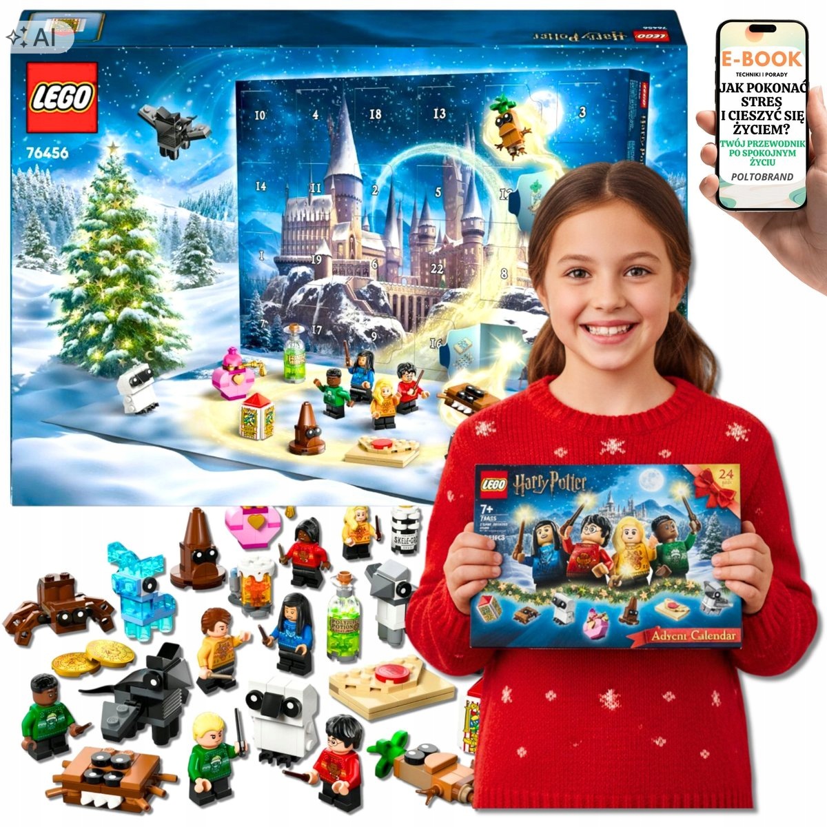 Lego Kalendarz Adwentowy Harry Potter Dla Chłopca EBOOK-1