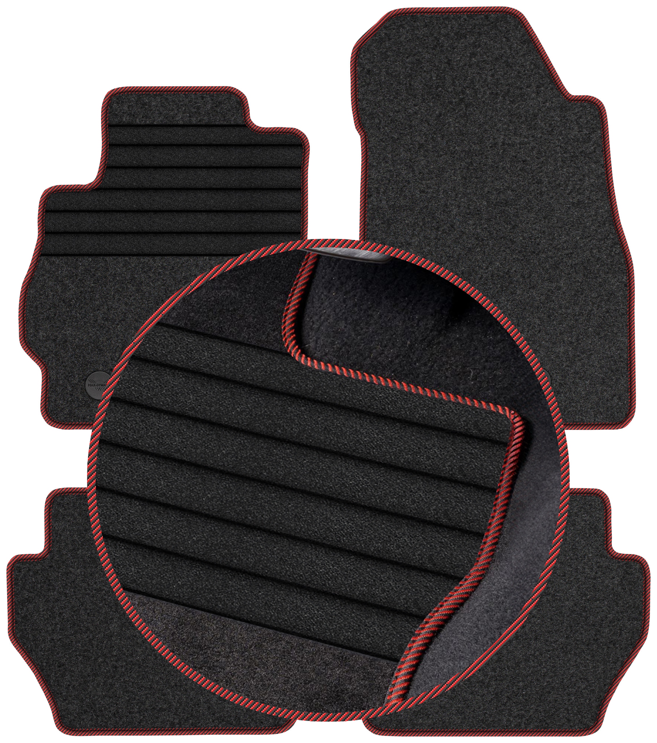 Mazda 2 II 2007-2014 Velurové stěrače do auta