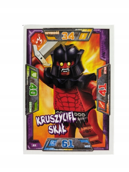 Karta Lego Nexo Knights Seria 1 Numer 089