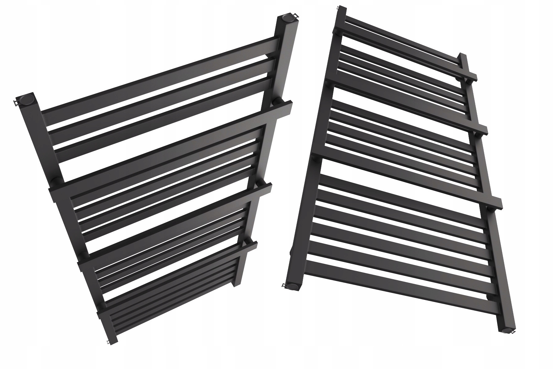 Kúpeľňový Radiátor Xul 1350/630 Čierny Mat