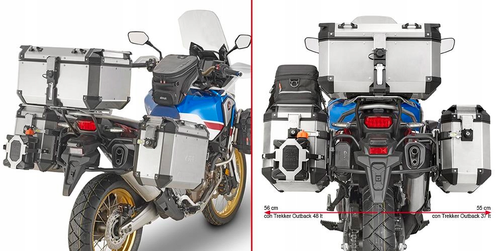Rám bočných kufrov Givi Outback Honda CRF1000L Africa Twin Adv St