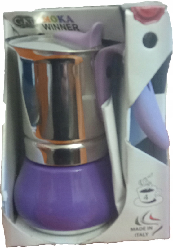 Lodos, Moka konvička Winner, 6 porcí kávy.