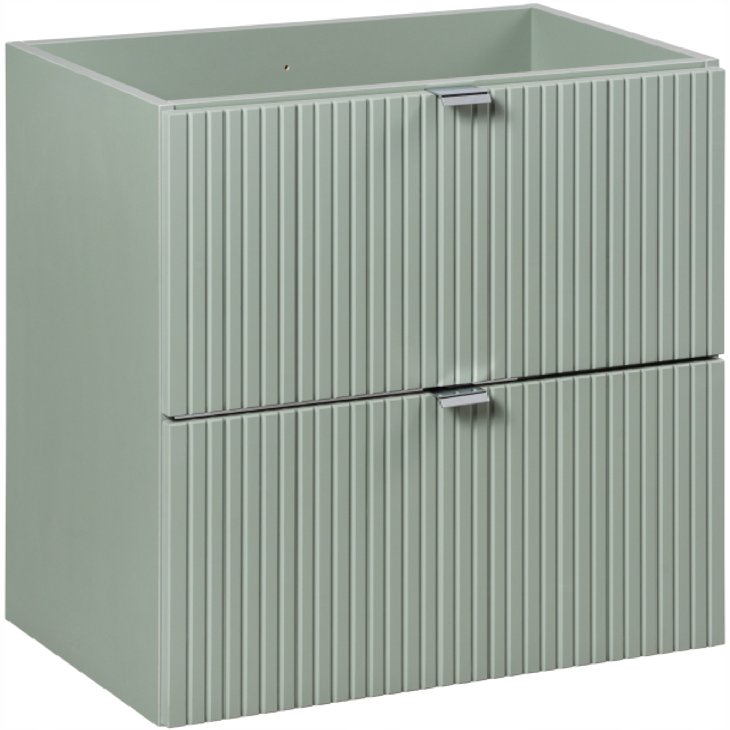 SZAŁWIOWA szafka pod umywalkę 60 cm LINE REED GREEN 82-60-2S z szufladami