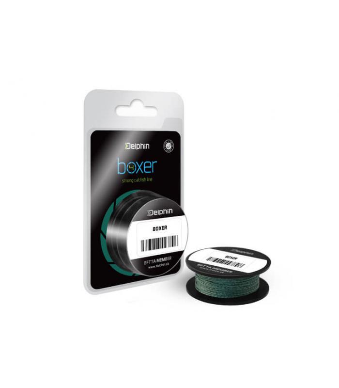 Plecionka sumowa Delphin Boxer 10m 0,50mm zielona 0,5mm x 10m