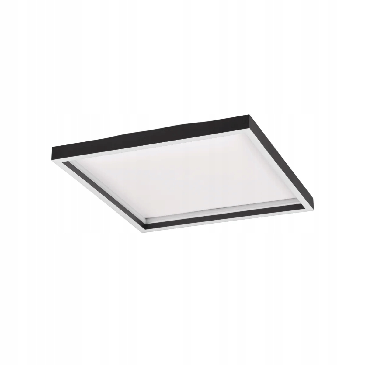 Stropné svietidlo moderný 35 cm Led 20W 3000K čiernobiely štvorcový Rl