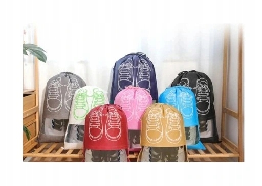 WOREK DO PRZECHOWYWANIA BUTÓW Z DRAWSTRING 13SZT Marka bez marki