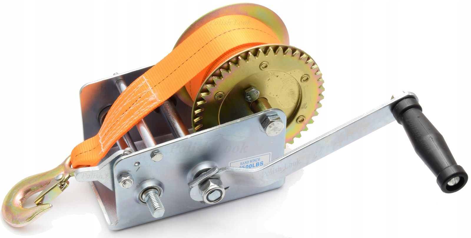 Wciągarka wyciągarka pasowa linowa ręczna korbowa 1125kg