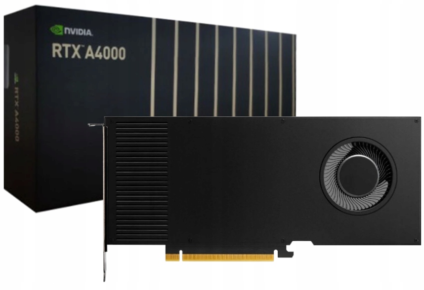 Karta graficzna NVIDIA RTX QUADRO A4000 16 GB w Kraków - Sklep, Opinie ...