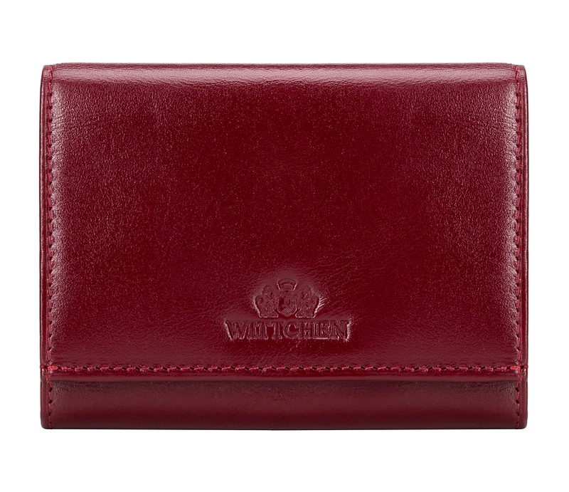 Portfel Wittchen damski 21-1-071-L30 czerwony skórzany