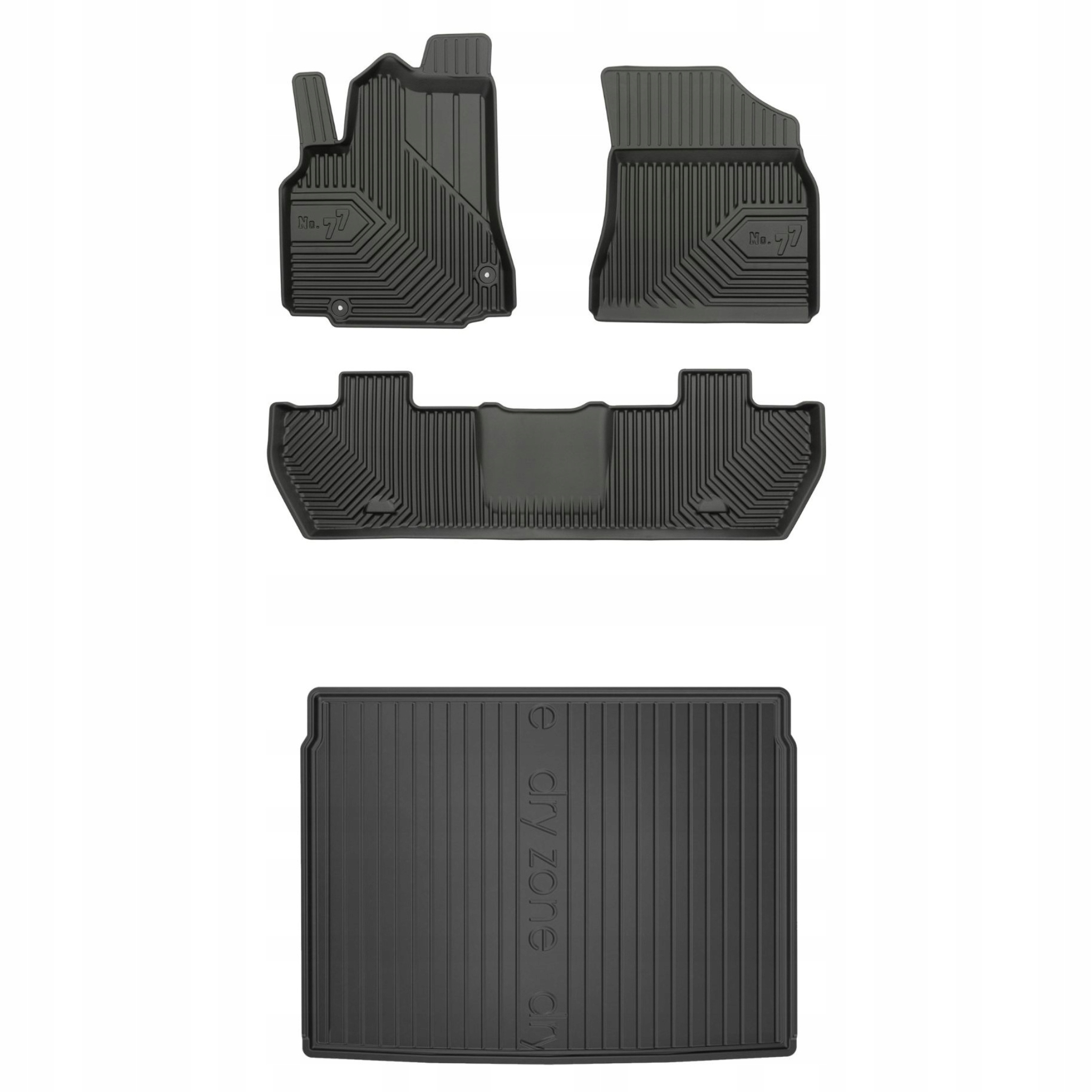 Sada kobercov a rohoží pre Citroenën Berlingo II, Peugeot Partner II 08-18