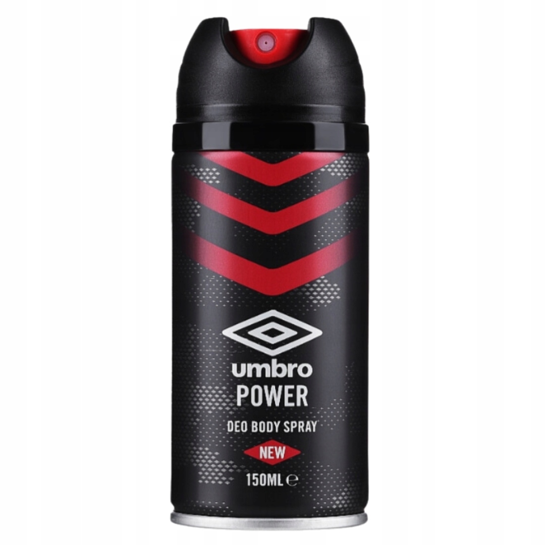 Dezodorant Spray Umbro Power Męski Dla Mężczyzn Długotrwała Świeżość x4 EAN (GTIN) 761828009926