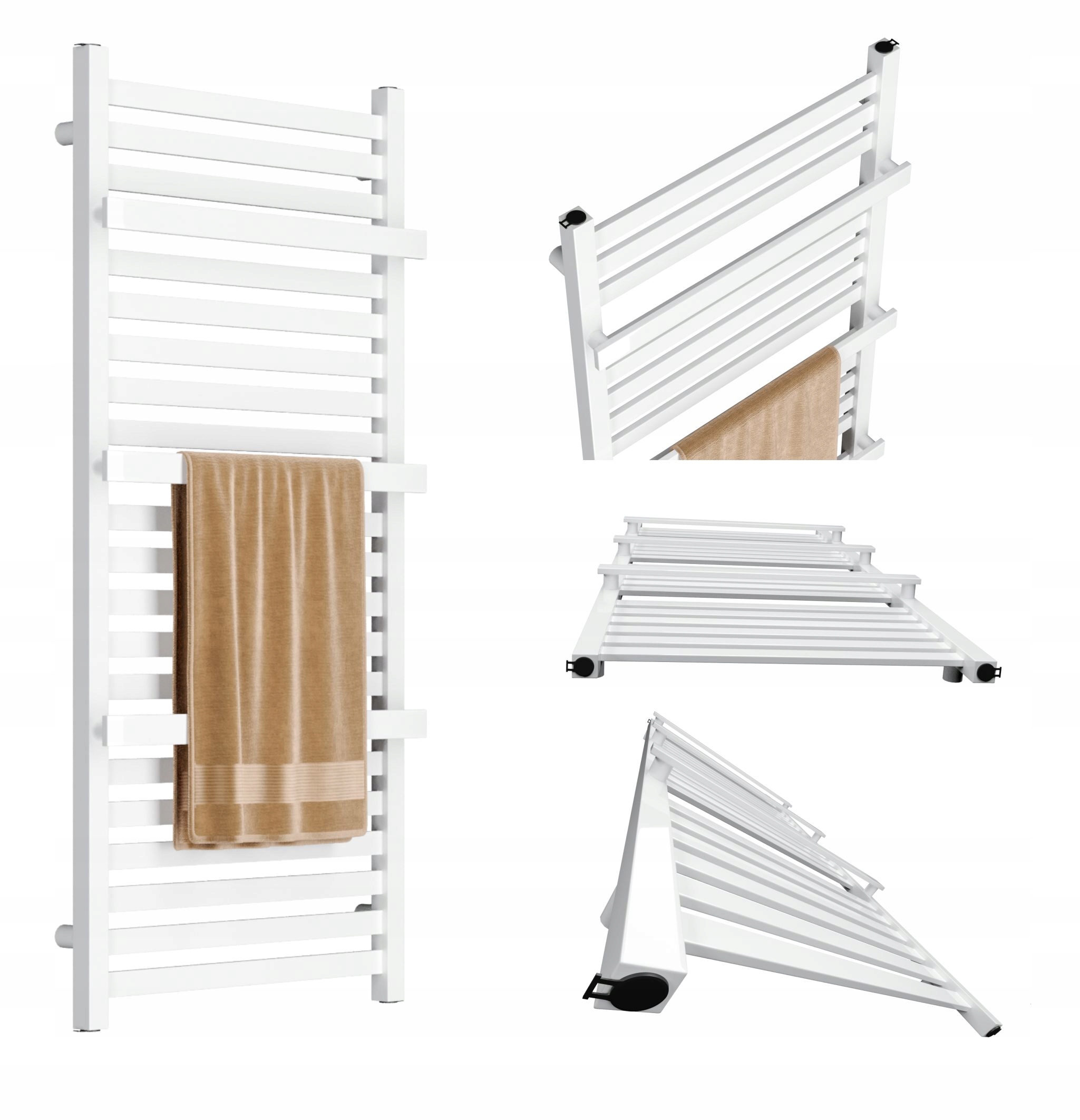 Koupelnový Radiátor Gold 950x530 Bílý s