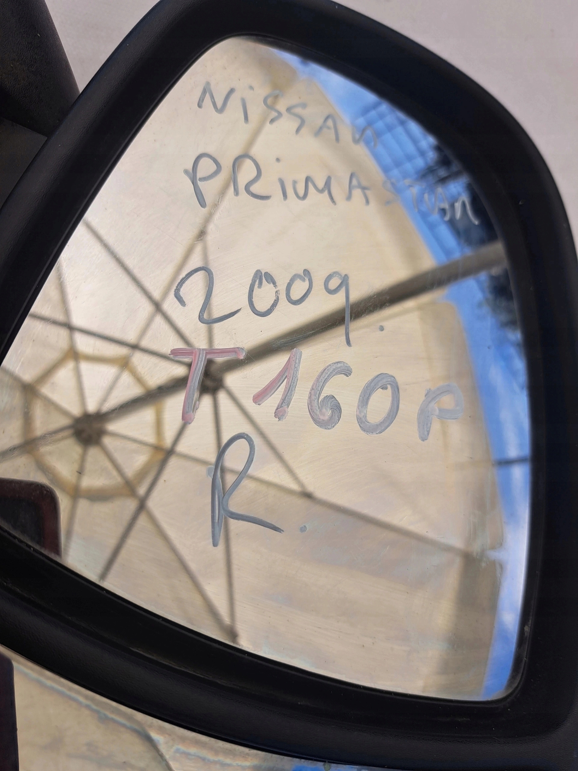 NISSAN PRIMASTAR 2009 mirror right 7PIN original