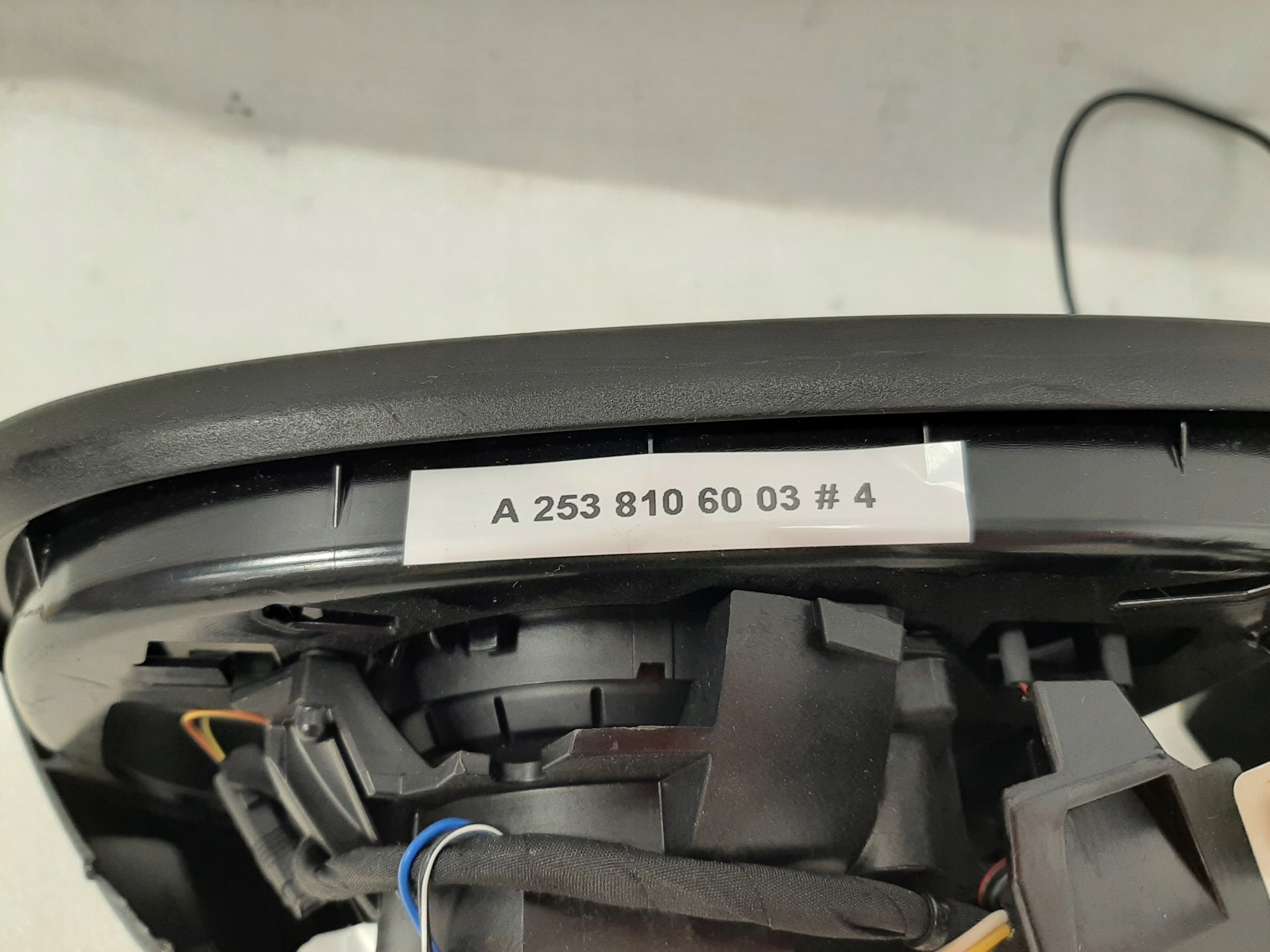 Lusterko PRAWE Mercedes GLC W253 PIN 7+7+1 Wkład Kolor szary