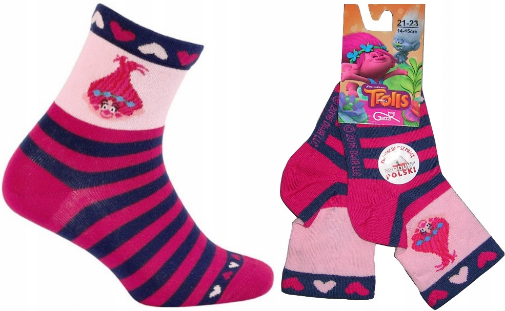 

Gatta skarpetki Trolls cotton T24 16-17cm 24/26