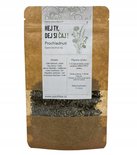 QuickTea Prochladnutí bylinný čaj 500 g