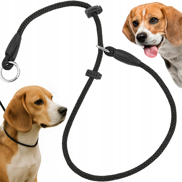 OBROŻA ZACIĄGANA DLA PSA DŁAWIK ZACISKOWA BEHAWIORALNA 6mm - do 70cm