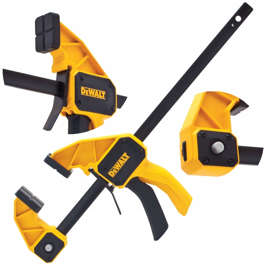 

Dewalt Ścisk stolarski L 300mm 135kg DWHT0-83193