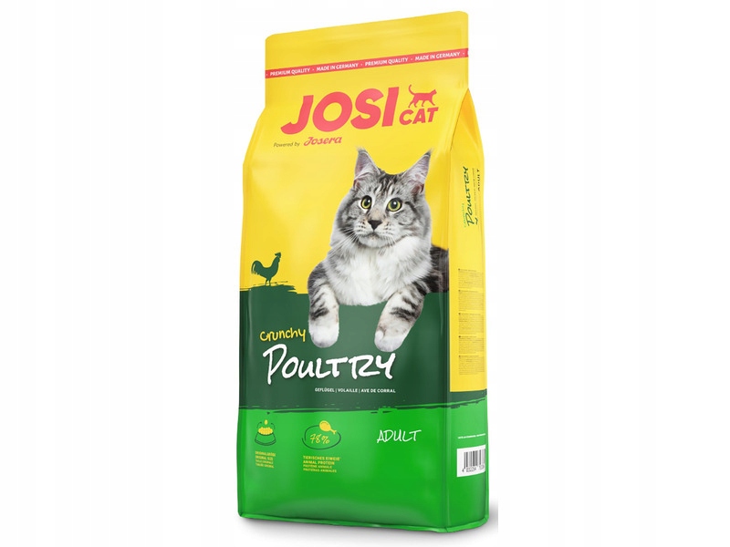 Karma dla kota Josera Josicat Crunchy Poultry Drób 10 kg