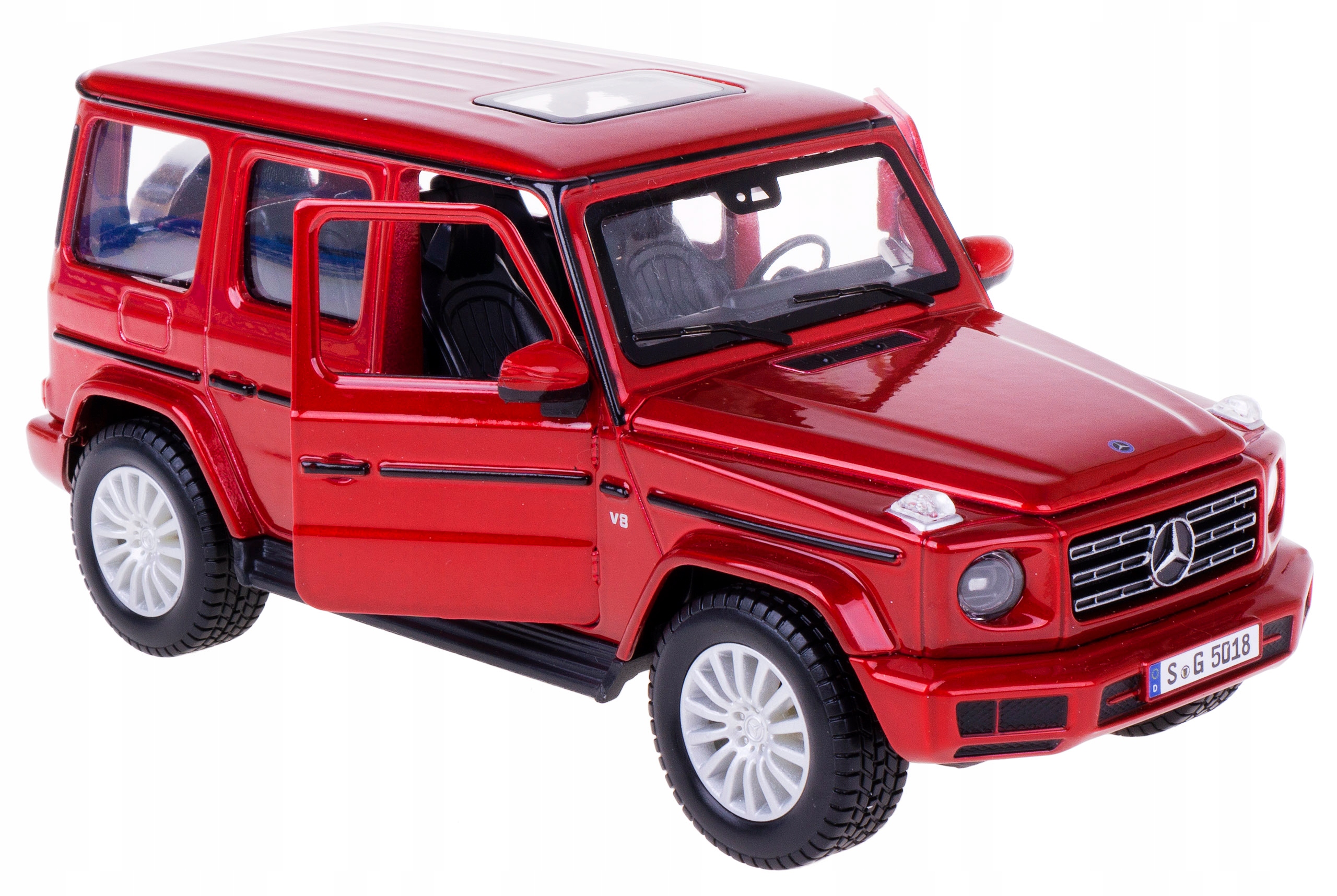 Mercedes-benz G-class Model Kov Maisto 1:25 Čer