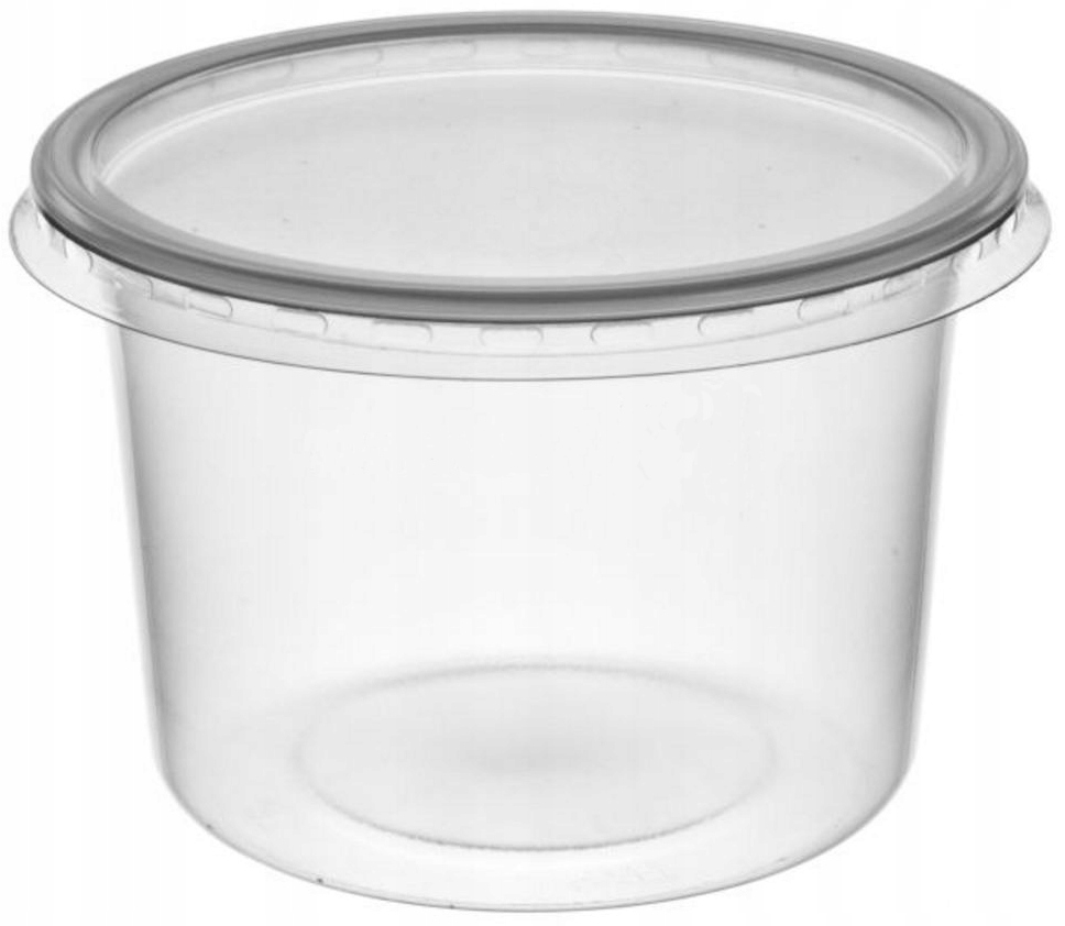 

Pojemnik Plastikowy Opakowanie na Zupę 500ml 50szt