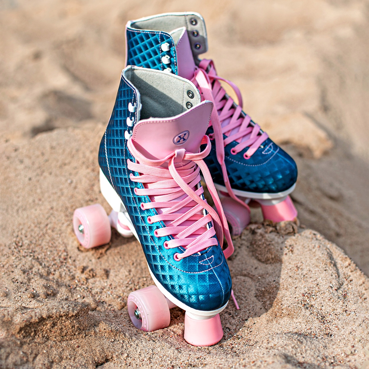 Wrotki retro klasyczne figurowe kauczukowe 36 Twardość kół 82A