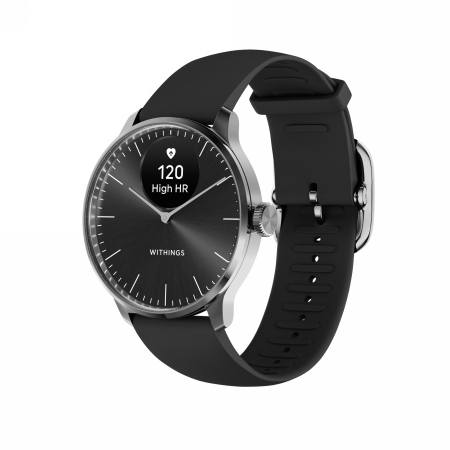 Withings Scanwatch Light hodinky na meranie pulzu, SPO2, 37 mm, čierna