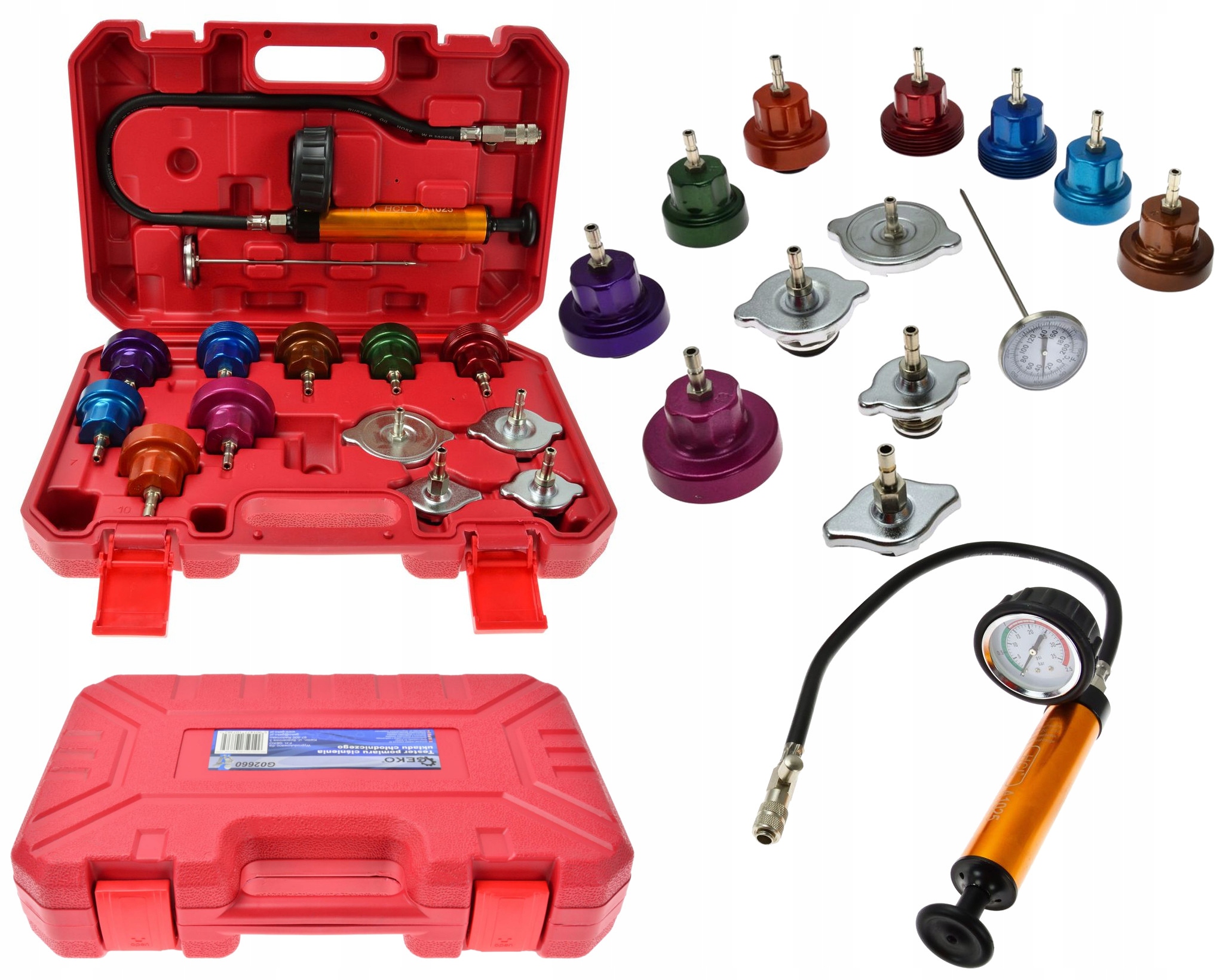 Tester Tlaku A Tesnosti Teploty Chladičov