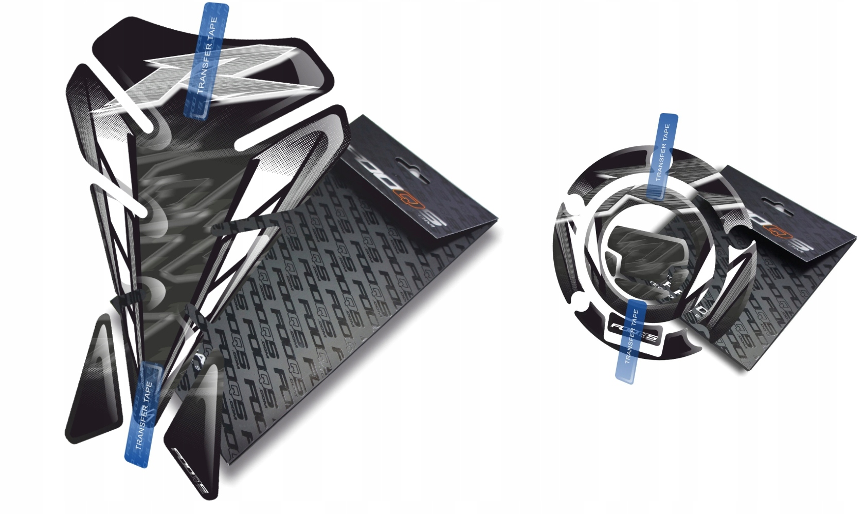 Tank-pad Cap-pad V1 od firmy Fooqs Yamaha Yzf R-1 Černý